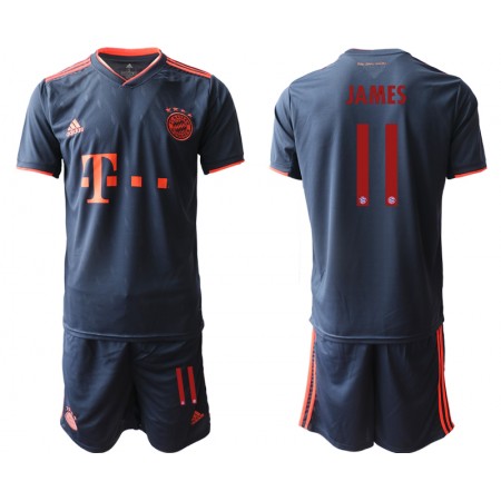 FC Bayern München JAMES 11 Kind Third Tenue 2019-20